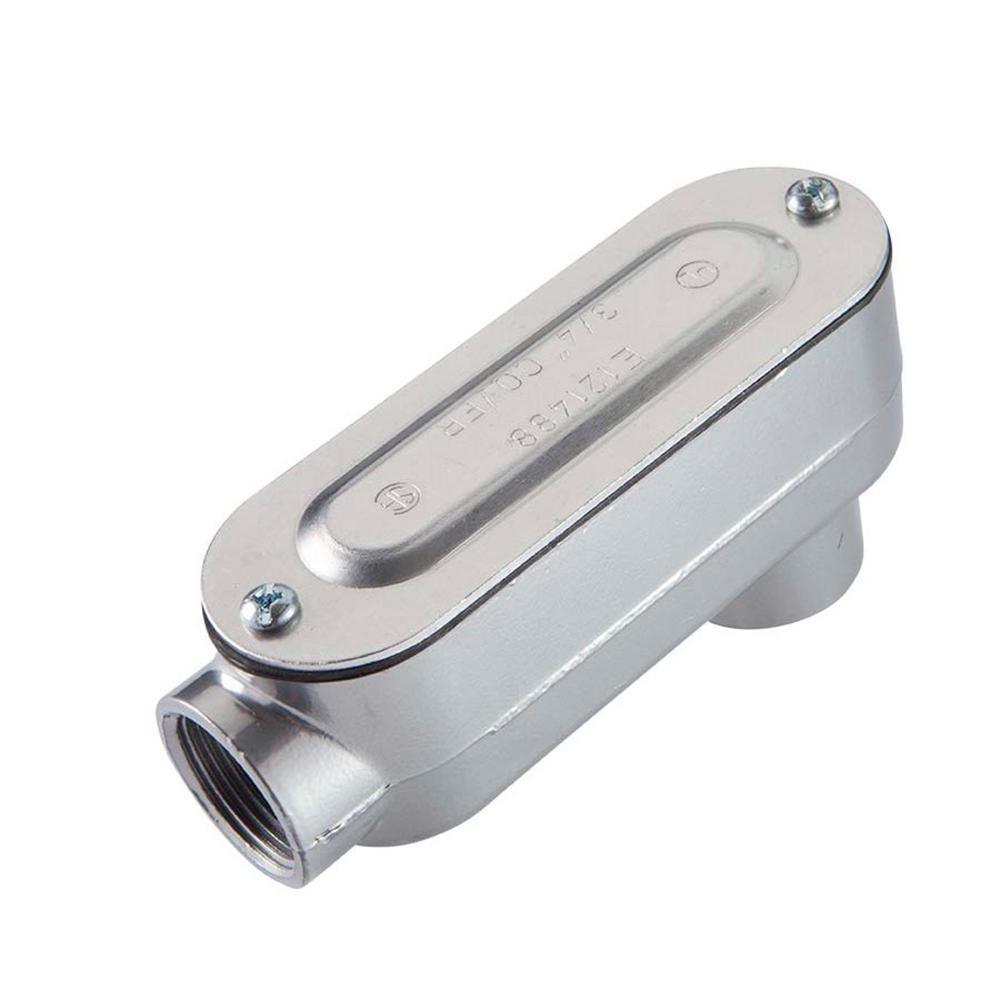 3/4 in. Rigid Type LB Threaded Aluminum Conduit Body