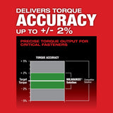 Milwaukee M12 FUEL ONE-KEY 12V Brushless 3/8 in. Digital Torque Wrench (Tool-Only), 10–100 ft-lbs