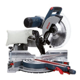 15 Amp 12 in. Corded Dual-Bevel Sliding Glide Miter Saw with 60 Tooth Saw Blade