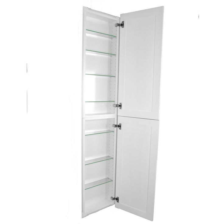 Silverton 14 in. x 68 in. x 4 in. Frameless Recessed Medicine Cabinet/Pantry