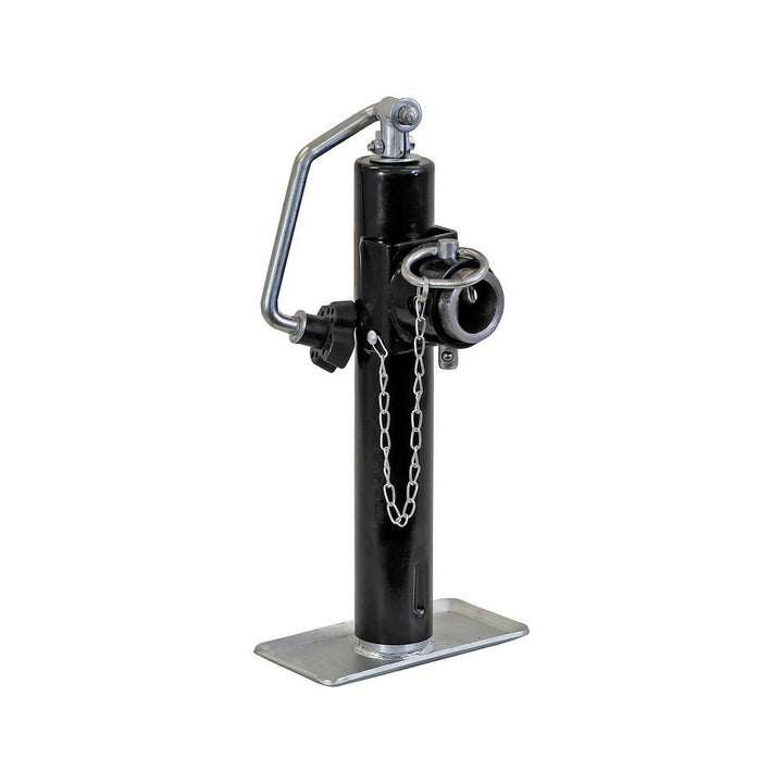 Buyers Products Company 2,000 lbs. Capacity 10 in. Travel Top-Wind Swivel Trailer Jack - Super Arbor