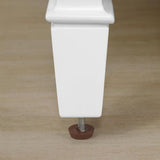 Aiken 42 in. W x 22 in. D Bath Vanity in White with Cultured Marble Vanity Top in White with white Basin