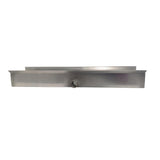 19 in. x 4 in. Drain Pan with Soldered Coupling 22-Gauge - Super Arbor
