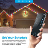 15 Amp Outdoor Smart Wi-Fi Plug, Black - Super Arbor