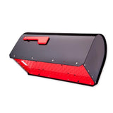 Sequoia Black Heavy Duty Post Mount Mailbox - Super Arbor