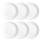 Classic 10.25-In Dinner Plates Winter Frost White (Set of 6)