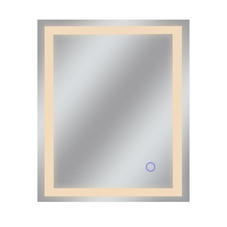 Edison Tri-Color 30 in. x 36 in. Single LED Wall Mounted Backlit LED Bathroom Mirror