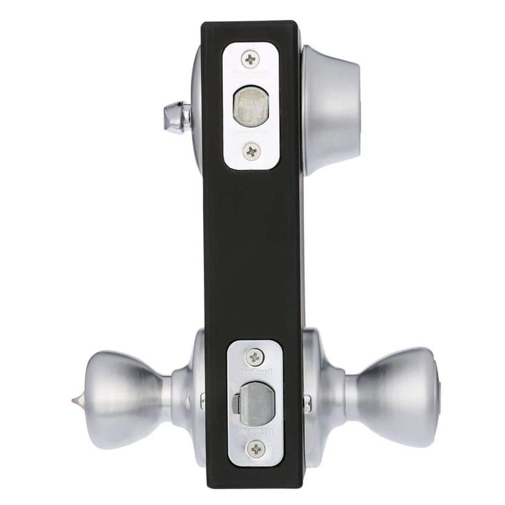 Tylo Satin Chrome Single Cylinder Entry Door Lock Deadbolt Combo Pack
