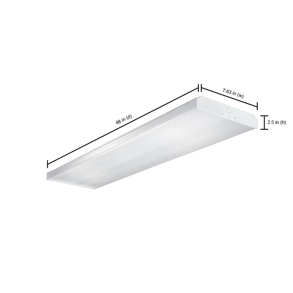 2-Light 32-Watt Fluorescent White Wraparound Light - Super Arbor