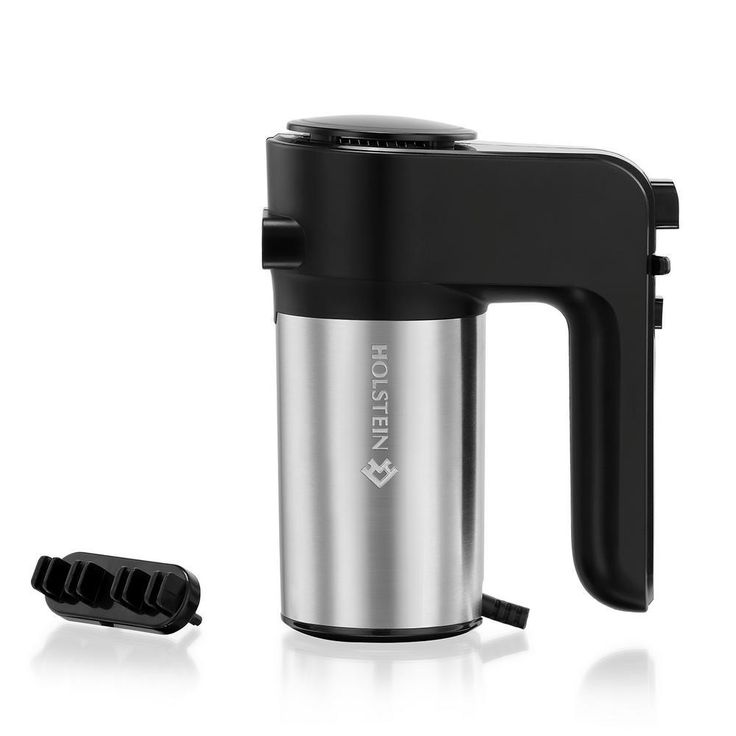 6-Speed 250-Watt Black Hand Mixer with Turbo Function