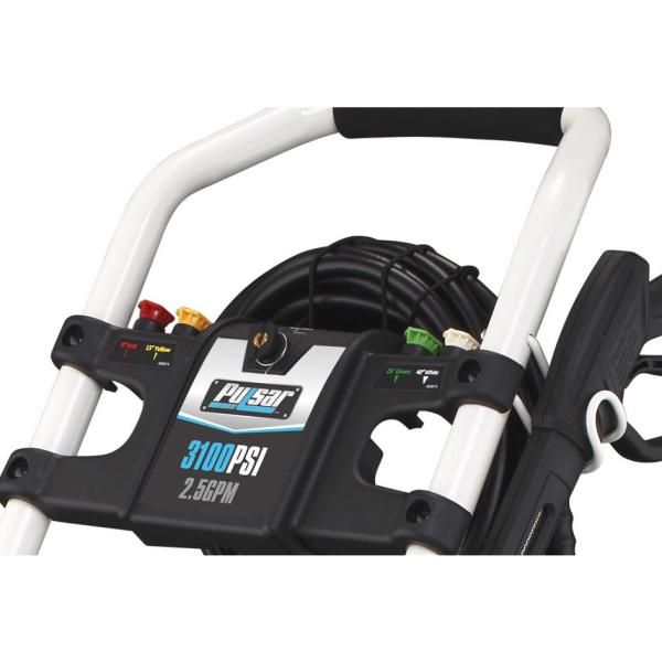 Pulsar 3100-PSI 2.5-GPM Gas Electric/Recoil Start Axial Cam Pump Gas Pressure Washer