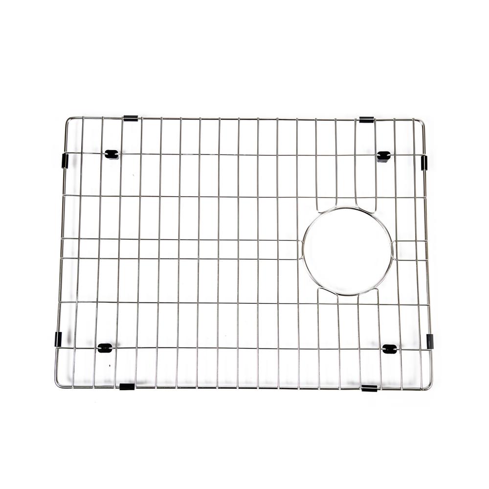 Tight Radius Stainless Steel 33 in. 18-Gauge 2-Hole Single Bowl Dual Mount Kitchen Sink with Grid and Strainer - Super Arbor