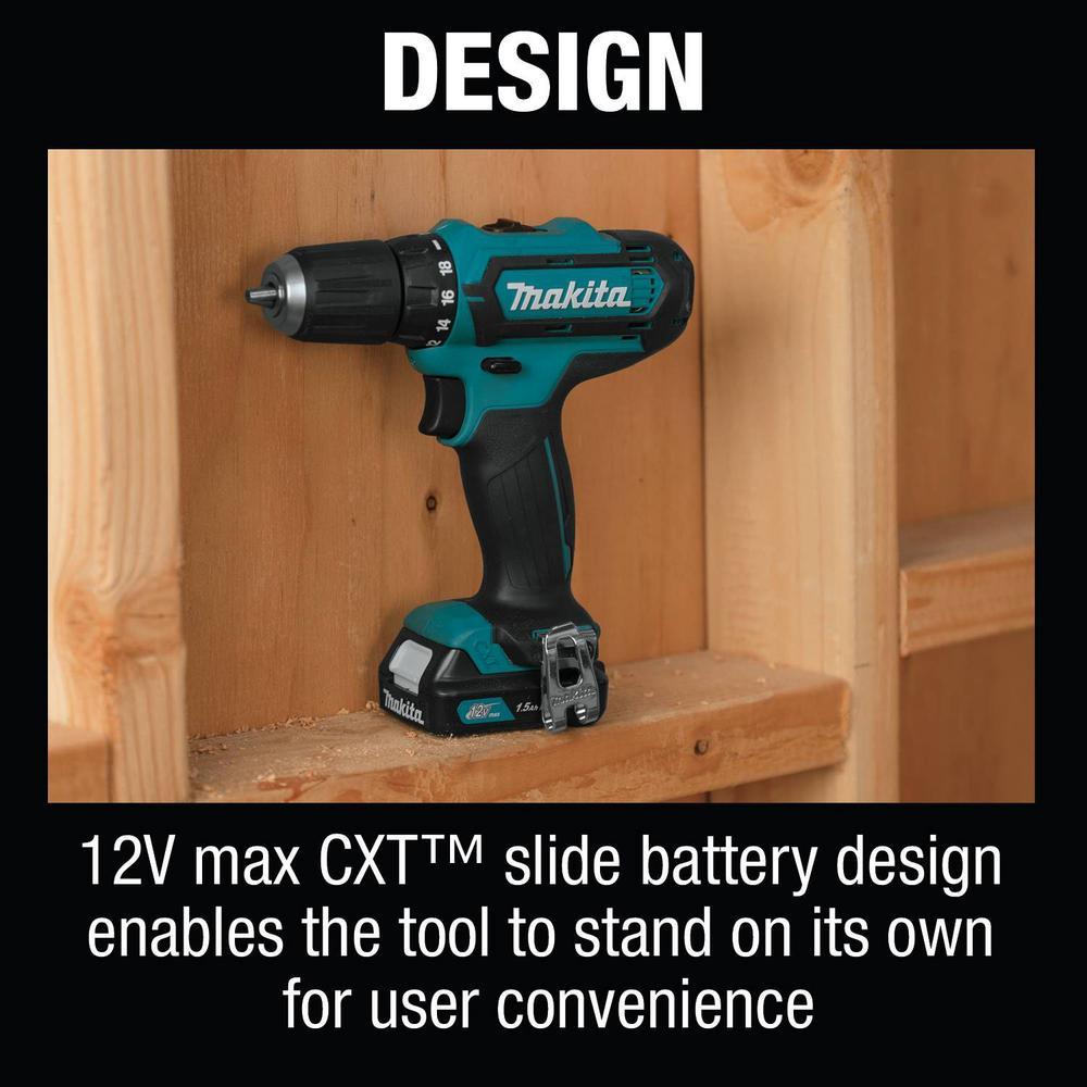 12-Volt MAX CXT Lithium-Ion Cordless 3/8 in. Drill and Impact Driver Combo Kit with (2) 1.5Ah Batteries Charger and Bag - Super Arbor