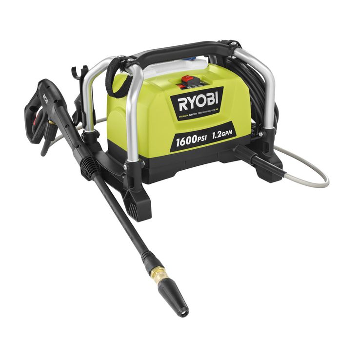 RYOBI 1,600-PSI 1.2-GPM Electric Pressure Washer with 12 in. Surface Cleaner