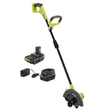 RYOBI ONE+ 9 in. 18-Volt Lithium-Ion Cordless Battery Edger (Tool Only)