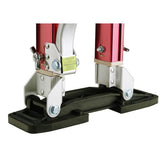 18 in. to 30 in. Adjustable Height Red Drywall, Painting, Work Stilts - Super Arbor