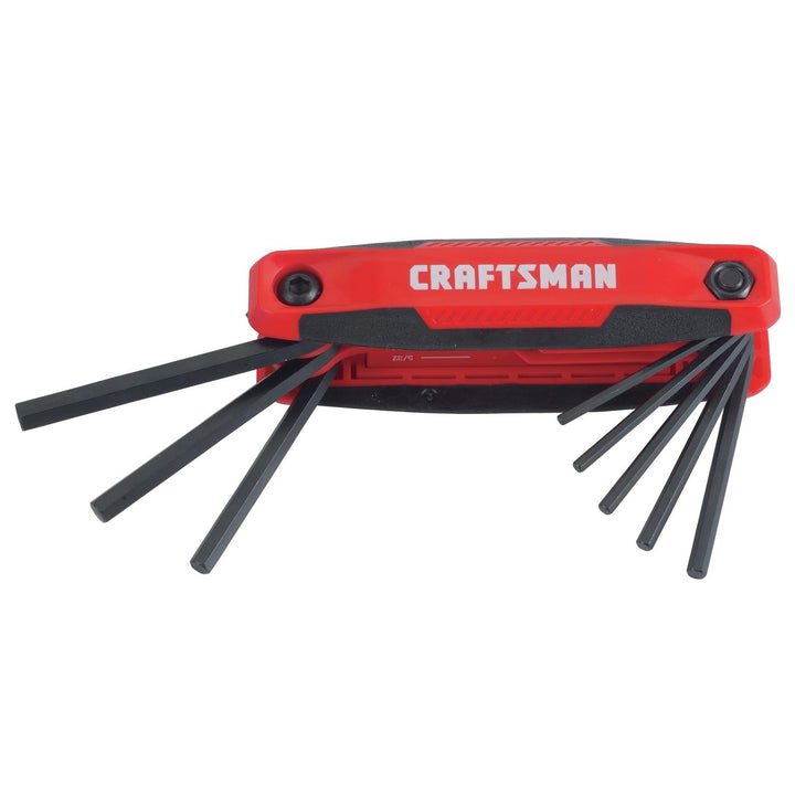 Craftsman SAE Fold-Up Hex Key Set, 9 pc
