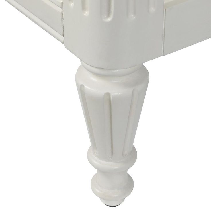 Wellington 44 in. W x 22 in. D Bath Vanity in Ivory with Granite Vanity Top in Black with White Sink