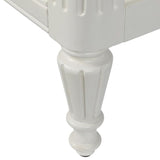 Wellington 44 in. W x 22 in. D Bath Vanity in Ivory with Granite Vanity Top in Black with White Sink