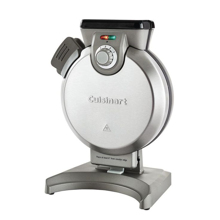 Single Waffle Stainless Steel Belgian Waffle Maker