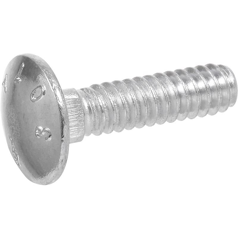 Hillman 3/8 in. x 12 in. Zinc-Plated Steel Carriage Bolt, 50-Pack