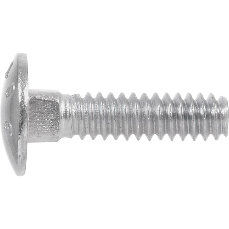 Hillman 3/8 in. x 12 in. Zinc-Plated Steel Carriage Bolt, 50-Pack