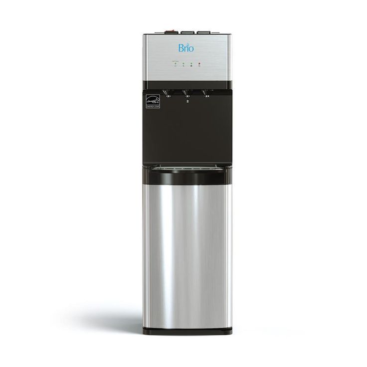 Self-Cleaning Bottleless Water Cooler Dispenser, UL/Energy, Stainless Steel, POU Water Filter, Hot, Cold and Room Temp