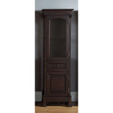 Brookfield 20.50 in. W x 16.25 in. D x 65 in. H Double Door Floor Cabinet in Country Oak - Super Arbor