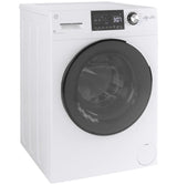 GE 2.4 cu. ft. White High-Efficiency 120-Volt Ventless Electric All-in-One Washer Dryer Combo