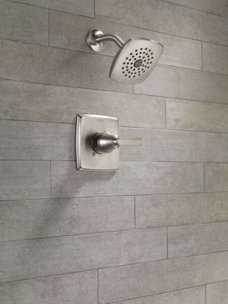 Delta Ashlyn Stainless 1-Handle Shower Faucet