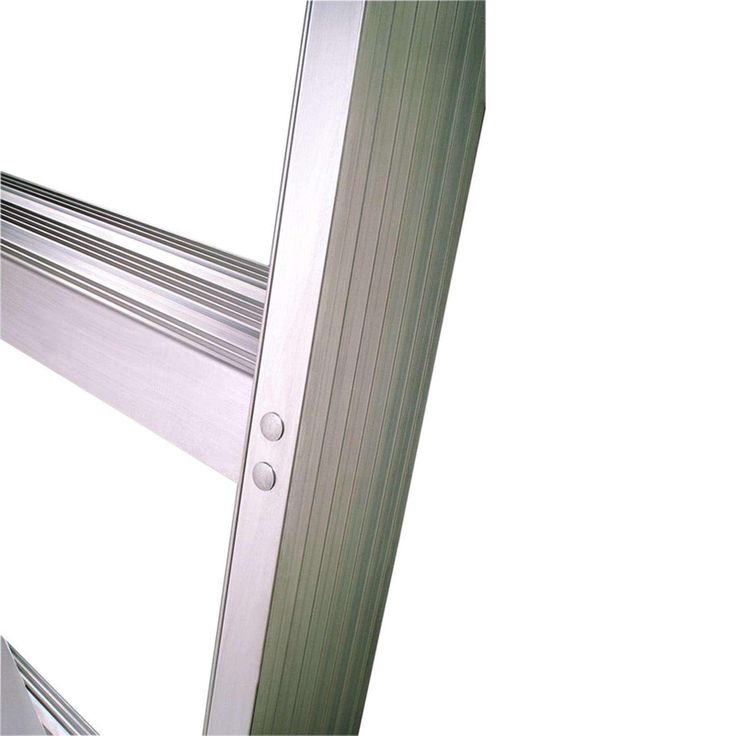 Werner 6 ft. H Aluminum Step Ladder Type IA 300 lb. capacity