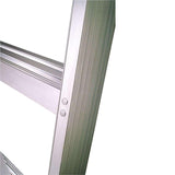 Werner 8 ft. H Aluminum Step Ladder Type IA 300 lb. capacity
