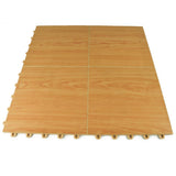 Greatmats Click Tile 12-1/8 in. x 12-1/8 in. Dark Oak Interlocking Basement Plastic and Vinyl Floor Tile (24-Pack) (24.5 sq. ft.)