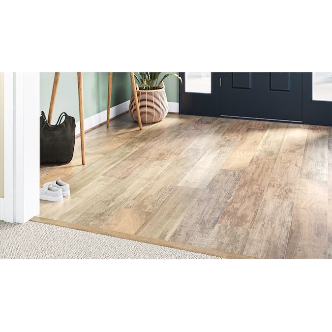 Style Selections Style Selection Urbanite Oak 8-mm T x 8-in W x 50-in L Water Resistant Wood Plank Laminate Flooring (23.92-sq ft / Carton)