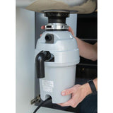 Waste King Legend 1/2-HP Continuous Feed Noise Insulation Garbage Disposal