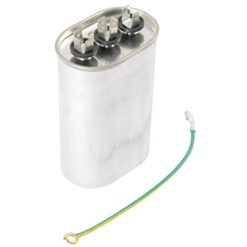 Lennox 53H27 capacitor - front view (Voltage: 440v; MFD: 35/5)