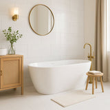 San Giorgio Belucci Bianca Polished Porcelain Tile 12x24