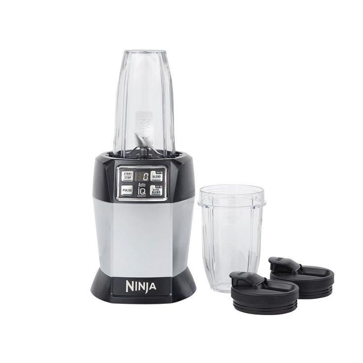 Nutri Auto iQ 24 oz. 3-Speed Black High Speed Single Serve Blender