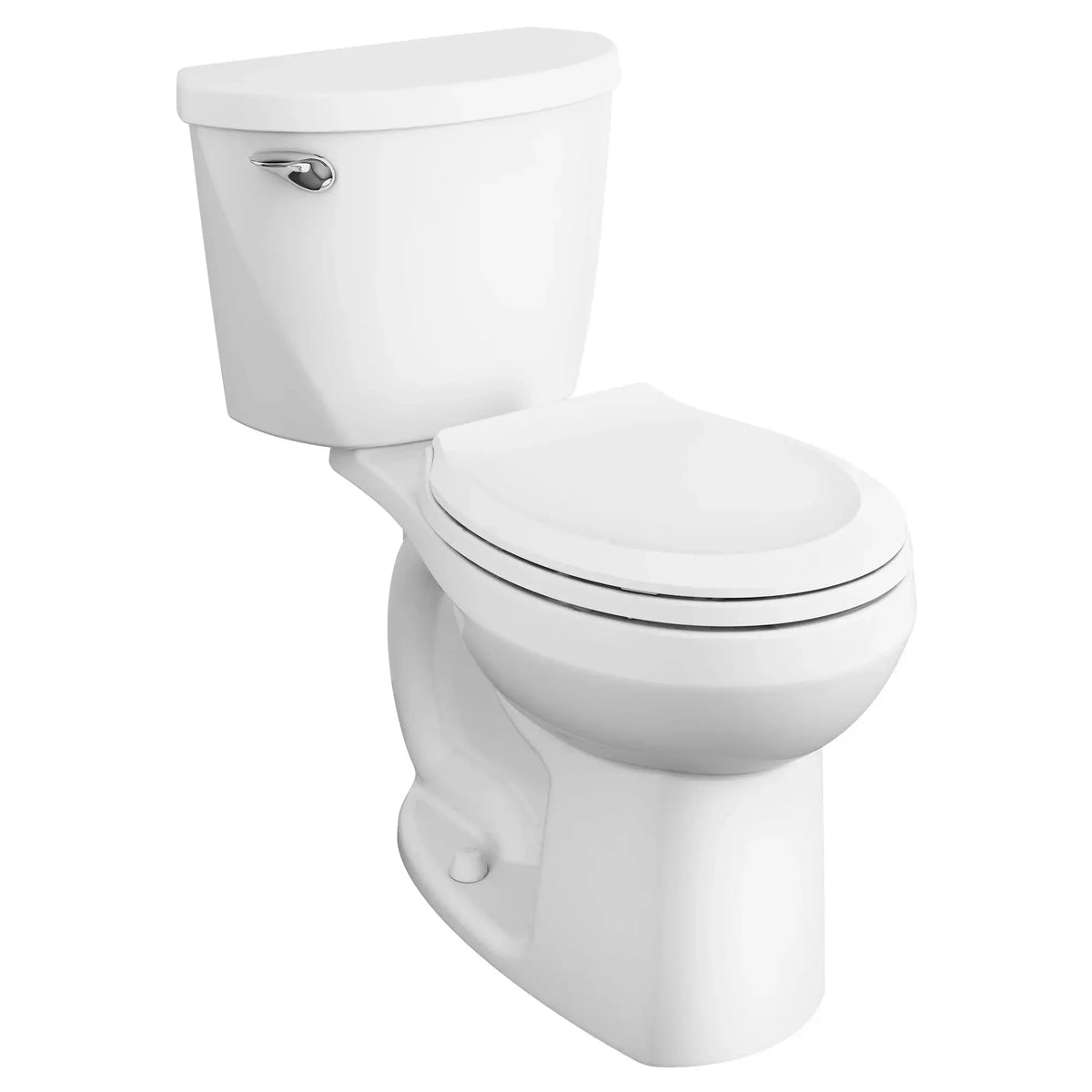 American Standard Mainstream White WaterSense Round Chair Height 2-Piece Toilet, 12-in Rough-In