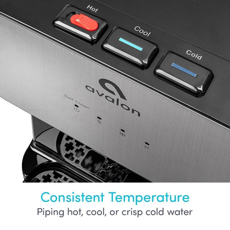 Self-Cleaning Bottleless Water Cooler Water Dispenser - 3 Temperature Settings, NSF/UL/Energy Star Approved