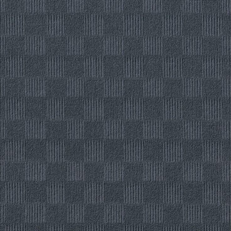 Foss Peel and Stick First Impressions City Block Shadow Texture 24 in. x 24 in. Commercial Carpet Tile (15 Tiles/Case)