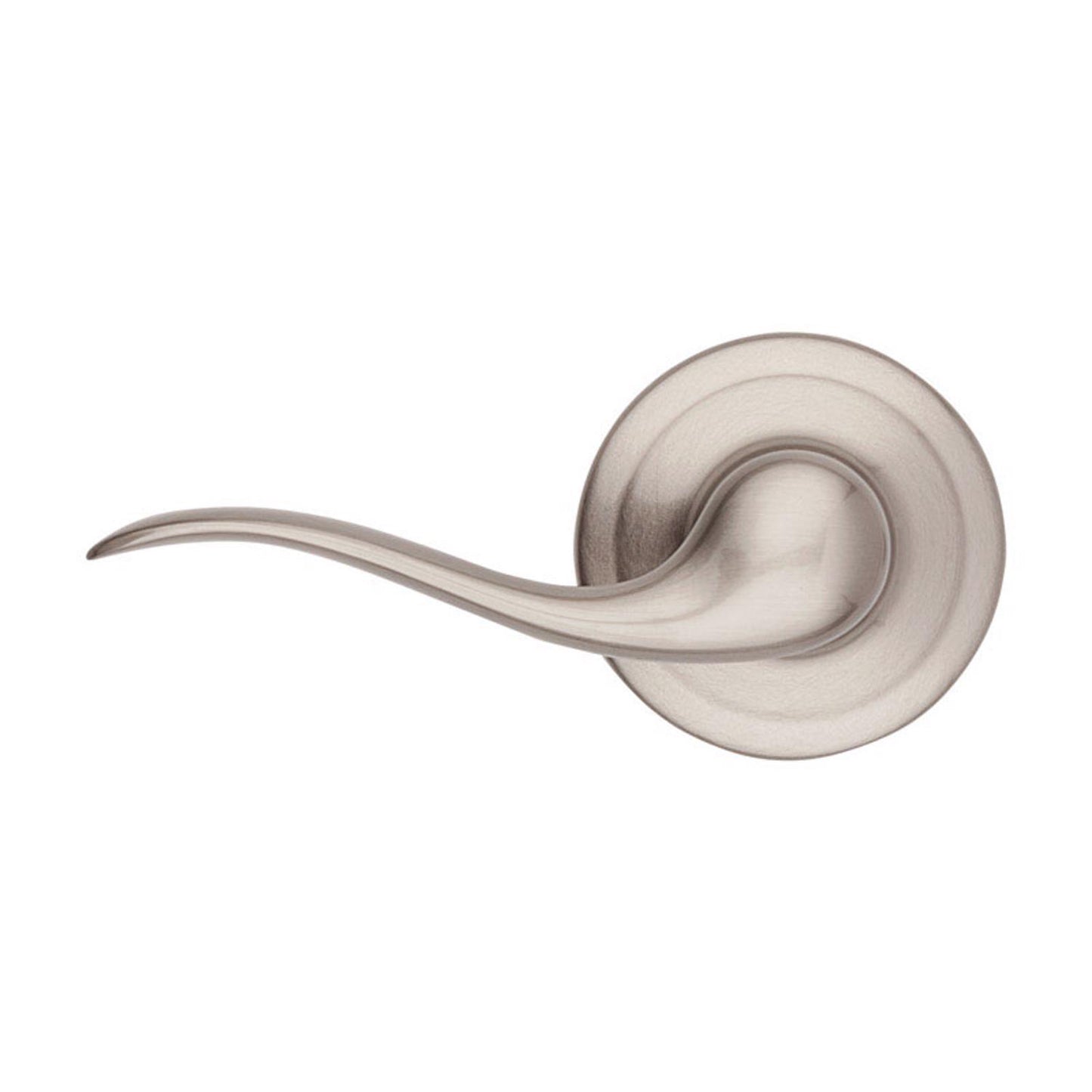Kwikset Tustin Satin Nickel Passage Lockset, ANSI/BHMA Grade 2, 1-3/4 in.