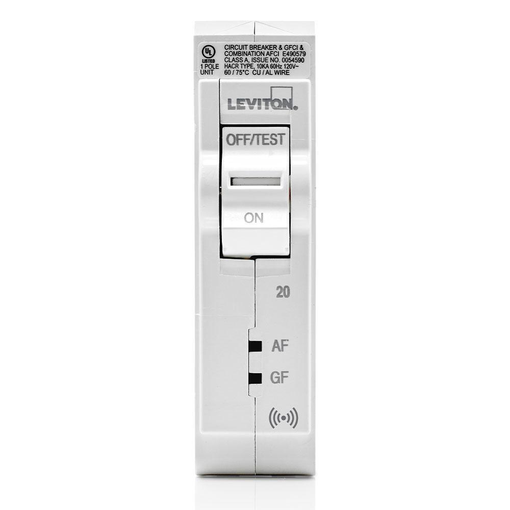 Smart Branch Circuit Breaker, AFCI/GFCI 1-Pole 20 Amp 120-Volt 10kA Interrupt Rating - Super Arbor