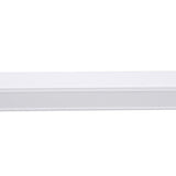 C 2 40 120 MBE 2INKO 2-Light Flushmount Steel White Fluorescent Light - Super Arbor