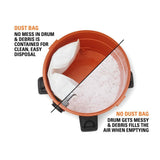 High-Efficiency Size A Dust Bags for 12 Gal. to 16 Gal. RIDGID Wet/Dry Vacs (2-Pack) - Super Arbor
