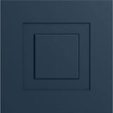 Home Decorators Collection Grayson 30 in. W x 24 in. D x 12 in. H Assembled Plywood Wall Bridge Kitchen Cabinet in Mythic Blue with Soft Close