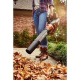Worx POWER SHARE 40-Volt 430 CFM 90 MPH Leaf Blower with Brushless Motor