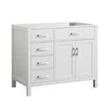 Hampton 42 in. W x 21.5 in. D Bath Vanity Cabinet Only in Grey - Super Arbor