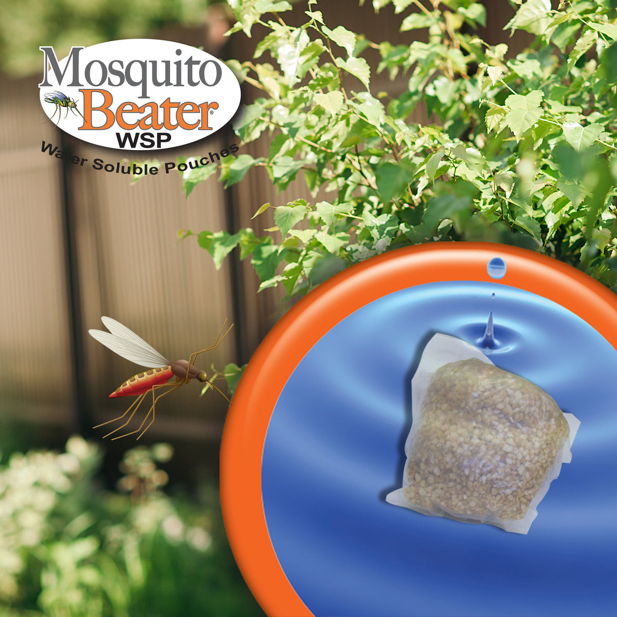 Bonide Mosquito Beater Water Soluble Pouches – 24 Pack (.2 oz each)
