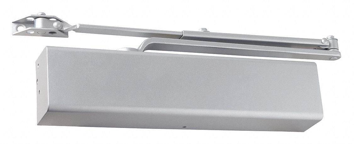 DEXTER Standard Mount Aluminum Door Closer - Grade 2, Medium Duty